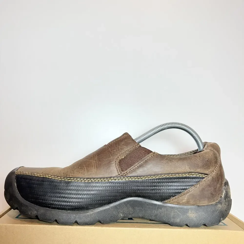 Dansko Mens Shoes Size 11 Brown Leather Slip On Casual Loafers Walking Comfort